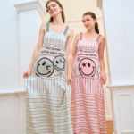 Playful Days  :  Long spaghetti dress