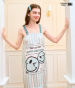 Playful Days  :  Long spaghetti dress - Image 3