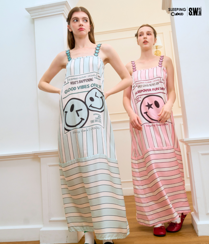 Playful Days  :  Long spaghetti dress - Image 11